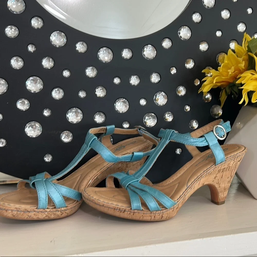 Born Blue Strappy  Sandals for Summer